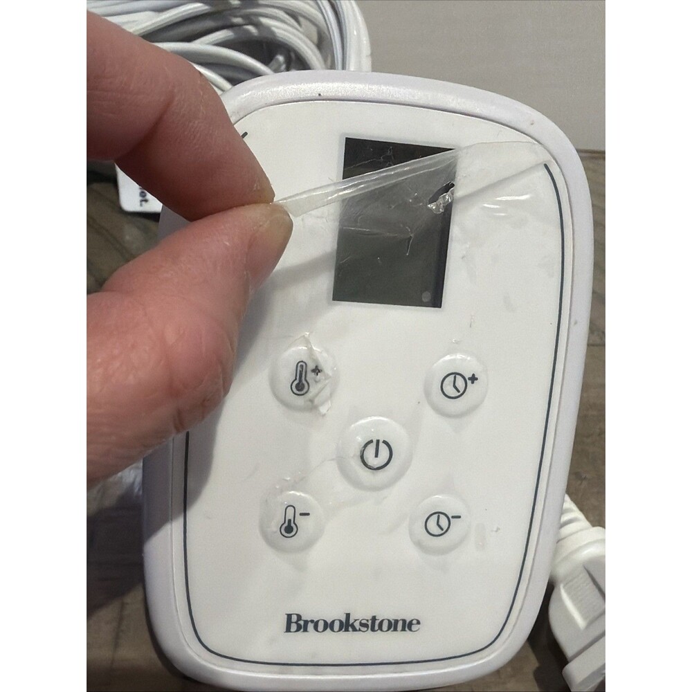 Brookstone Heated Electric Blanket Controller LL-A16-10BL Remote Power Cord - Picture 2 of 4